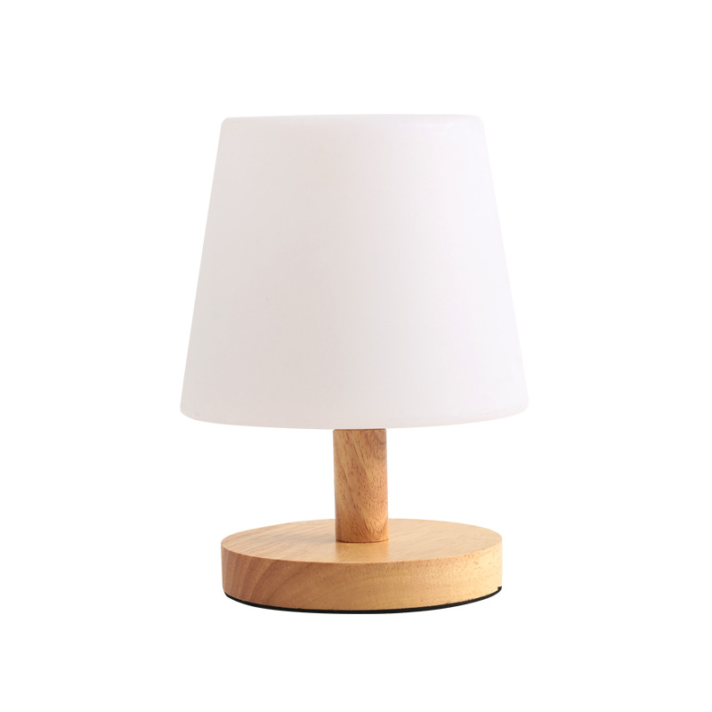 OS-0178 wood rechargeable desk lamps