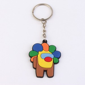 HH-0033 Promotional soft PVC keychains