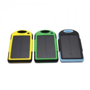 EI-0121 Promotional Logo Solar Power Bank 4000mAh