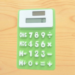 OS-0133 Promotional Rubbery Flexible Calculator