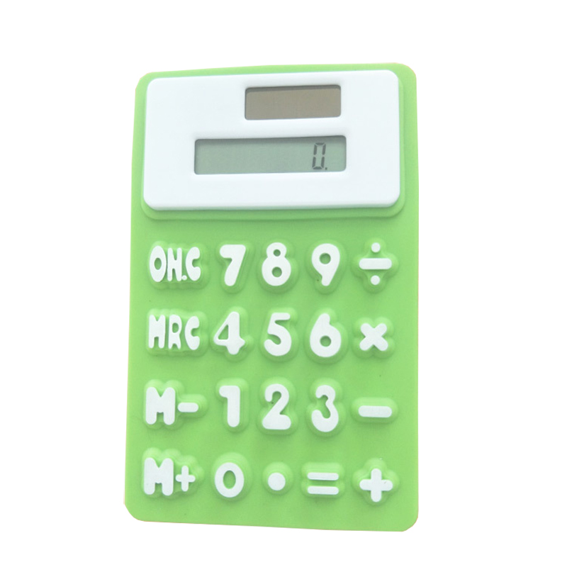 OS-0133 ပရိုမိုးရှင်း Rubbery Flexible Calculator