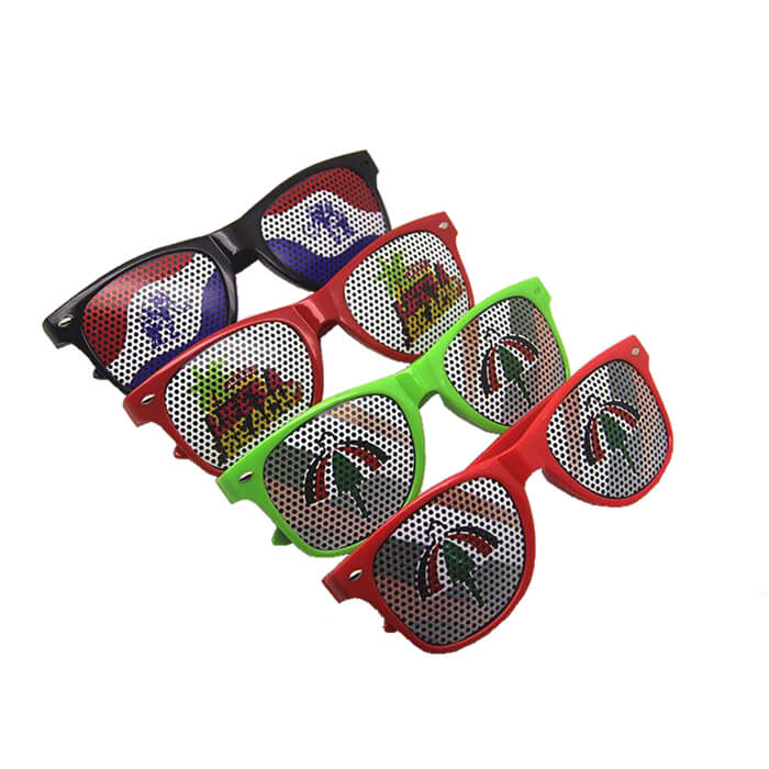 LO-0031 Gafas de sol estampadas con lentes personalizadas