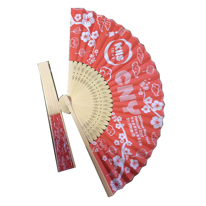 HP-0067 Zotsatsira Logo Hand Fans