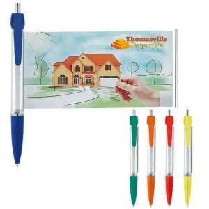 High Quality China Promotional Calendar Pull out Banner Pen Roll up Pen