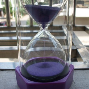 HH-0255 Custom Hexagonal Sand Timers with Logo