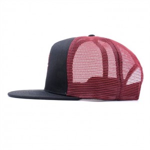 AC-0018 Cappelli snapback in mesh piatto Bill promozionale