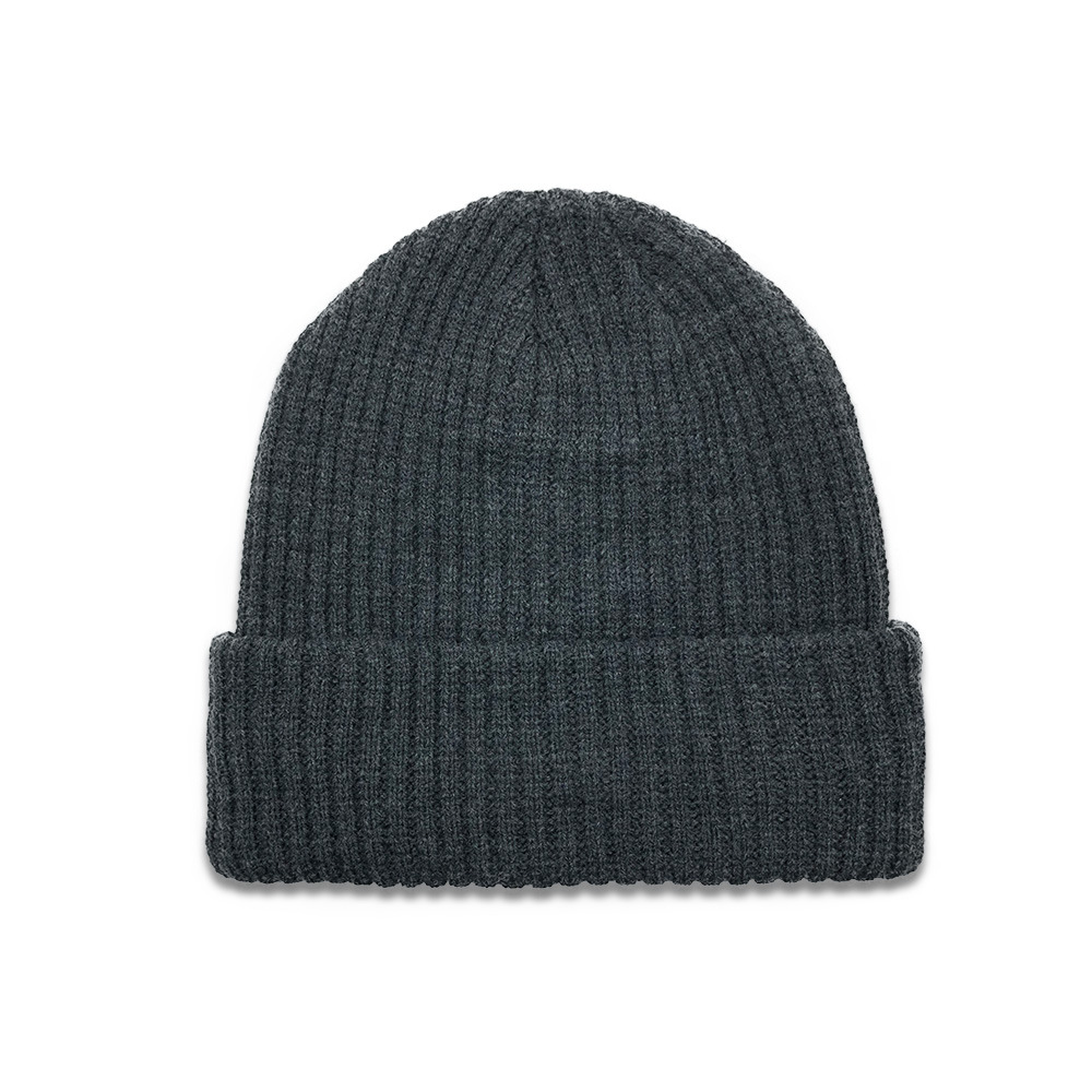 AC-0220 fleece lined beanie hat na may logo