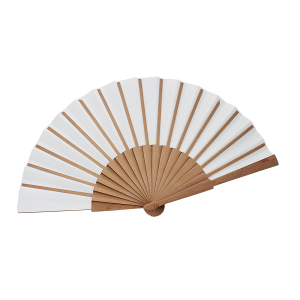 HP-0152 Custom wooden paper folded fans