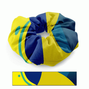 AC-0710 Promotional Stain Hair Scrunchies