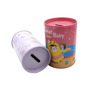 HH-0307 custom round money containers