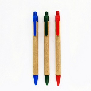 OS-0014 Promotional kraft paper ballpoint pen