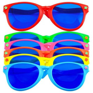 LO-0041 lunettes de soleil de fête géantes personnalisées