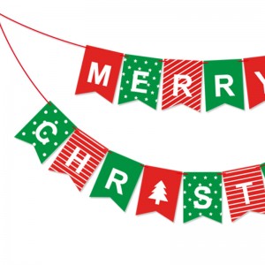 OS-0207 christmas paper hanging garland