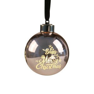 HH-0277 Custom glass Christmas ball ornaments