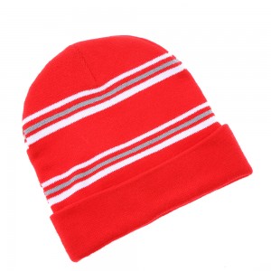 AC-0125 Personalized Business Logo Knitted Hats with Cuff