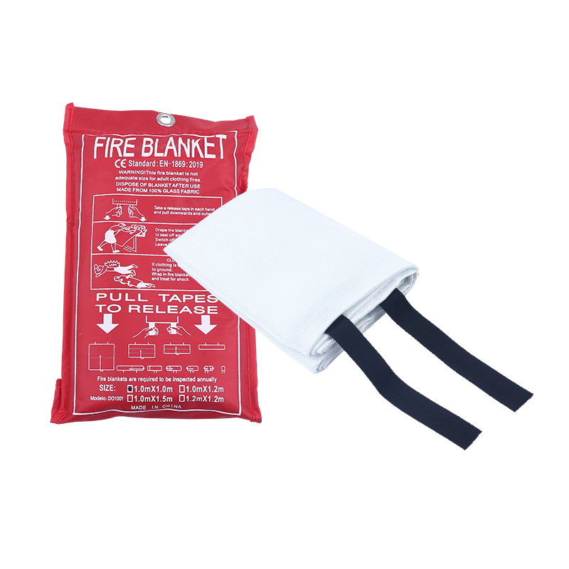 HH-0711 fire blankets with personalized logo 1.2m x 1.2m