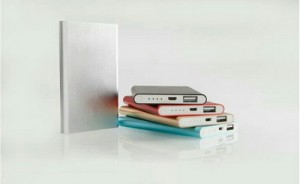 EI-0009 Power Bank Slim din aliaj de aluminiu 5000mAh