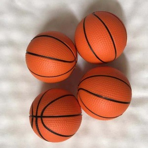 HP-0094 Promotional basketball shape stress balls