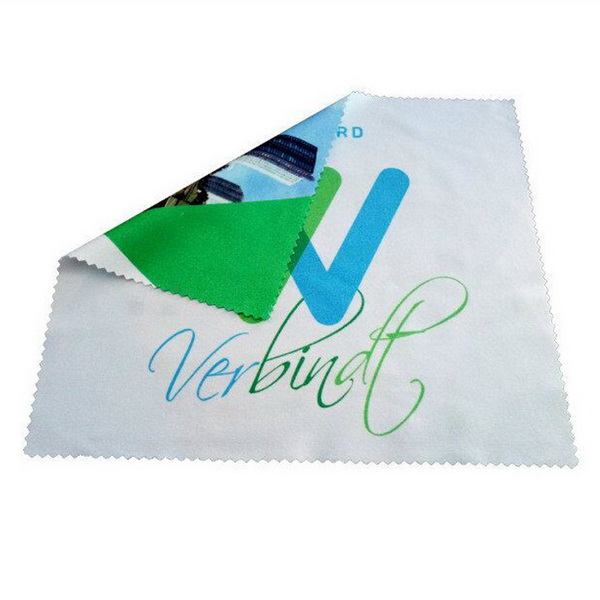 LO-0395 printed microfiber cleaning cloths