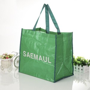 New Delivery for China Colorful Custom Printing Canvas+PP Woven Strap Handle Handmade Tote PP Laminated Non Woven Bag