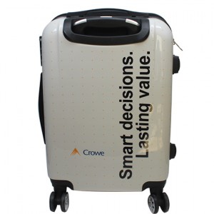 BT-0052 Рекламный логотип 20-дюймовый чемодан на колесиках из АБС-пластика
