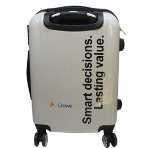 BT-0052 Promotional logo 20-inches ABS Luggage Trolley Case