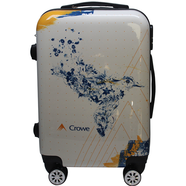 BT-0052 Ipolowo logo 20-inches ABS ẹru Trolley Case