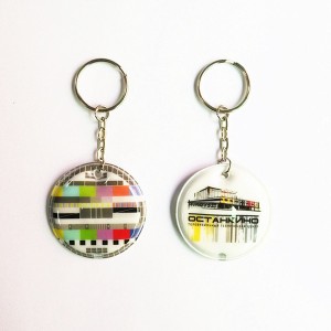 HH-0083 Promotional LED PVC keyrings