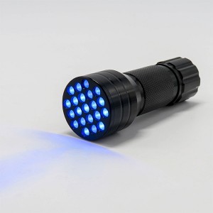 HH-0068 ပရိုမိုးရှင်း 21 LED UV ဓာတ်မီးများ