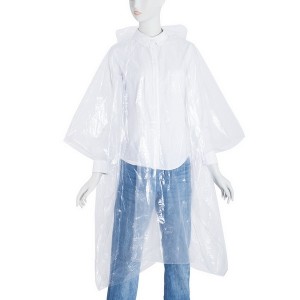 LO-0011 Ponchos de pluie PE promotionnels