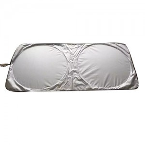 AM-0016 Promotional two-panel car sunshade