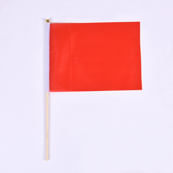 promotional hand held flags on sticks
