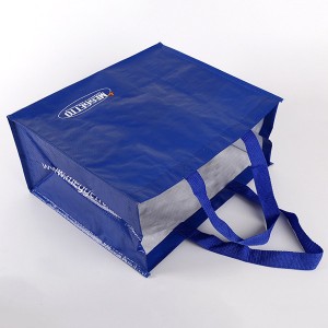 BT-0166 Custom printed pp woven laminated shopping bags