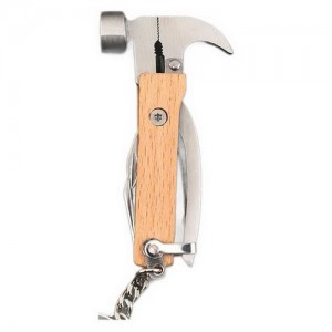 HH-2591 Custom hammer multi tool keychains