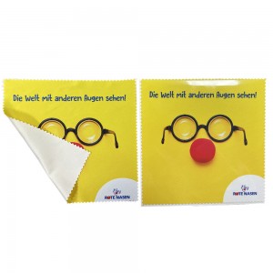 LO-0350 Рекламная салфетка из микрофибры для чистки линз