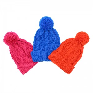 AC-0048 promotional pom pom beanies