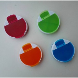 HP-0081 Promotional logo circular rotating pill cases