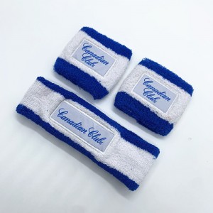 AC-0049 Promotional Terry Sports Sweatband Sets