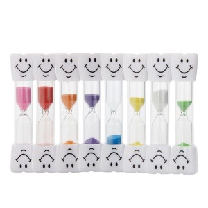 HH-0481 promotional 3 minutes toothbrush sand timers