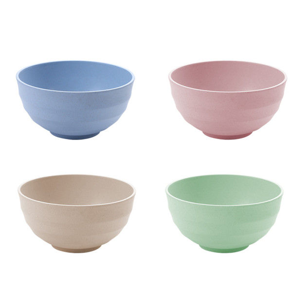 HH-0971 promotional unbreakable wheat straw bowls