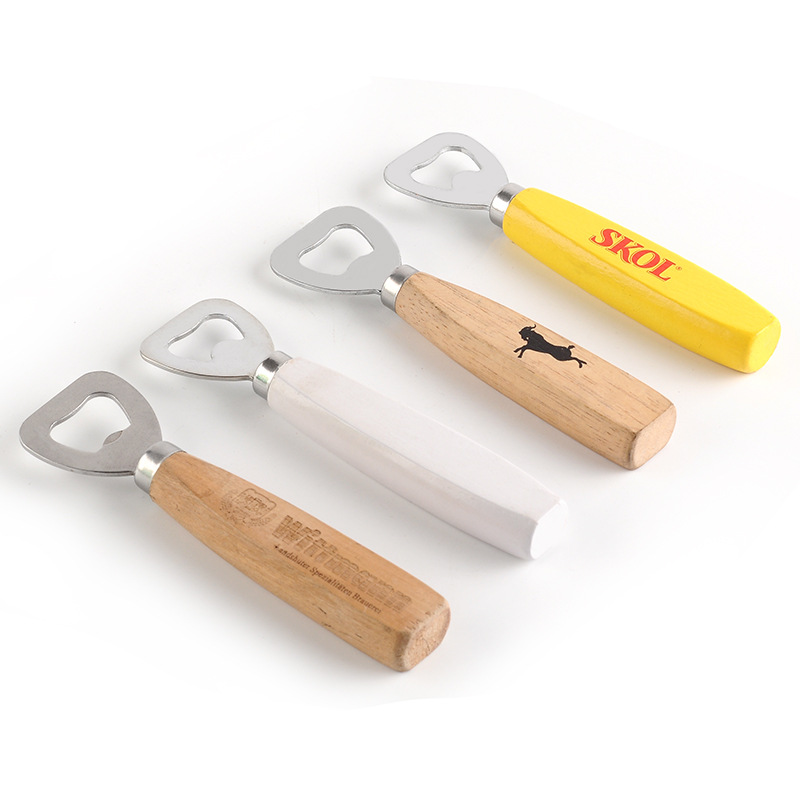 HH-0181 wooden handle bottle openers