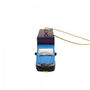 HH-0044 truck závěsné vánoční ozdoby s logem