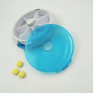HP-0082 Promotional Rotating Pill Box With 7 Compartments
