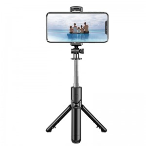 Reliable Supplier China Foldable Mobile Phone Camera Selfie Stick with Tripod Base