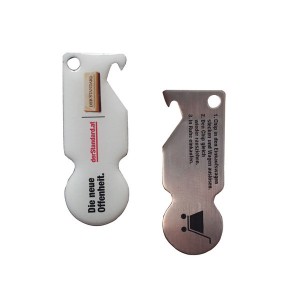 HH-1121 Tsika Trolley Coin Opener Keychains