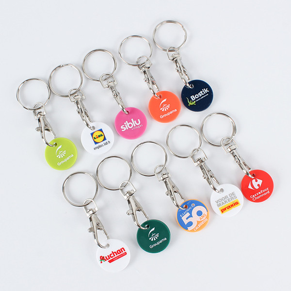 HH-1031 custom PS trolley token keyrings