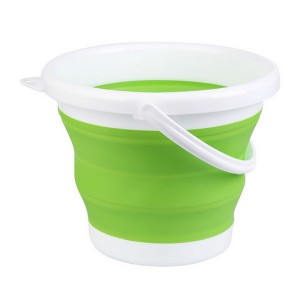 LO-0278 Promotional collapsible silicone buckets