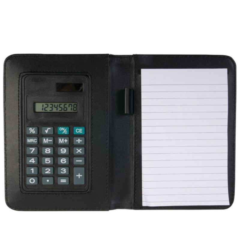 Blocos de escrita OS-0107 com calculadora